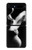 S0917 Sexy lèvres Fille de fumer Etui Coque Housse pour Samsung Galaxy Z Flip 5G