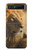 S1046 Le Roi Lion de la forêt Etui Coque Housse pour Samsung Galaxy Z Flip 5G