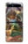 S1290 Dinosaures T-Rex Etui Coque Housse pour Samsung Galaxy Z Flip 5G