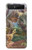S1290 Dinosaures T-Rex Etui Coque Housse pour Samsung Galaxy Z Flip 5G