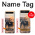 S1292 l'éléphant Etui Coque Housse pour Samsung Galaxy Z Flip 5G