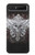 S1434 Crâne Tatouage Motard Aile Etui Coque Housse pour Samsung Galaxy Z Flip 5G