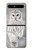 S1566 Milou Blanc Chouette Chouette Etui Coque Housse pour Samsung Galaxy Z Flip 5G