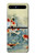 S1654 Carpe Koï poisson Peinture Art Etui Coque Housse pour Samsung Galaxy Z Flip 5G