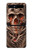 S1675 Crâne sang Tatouage Etui Coque Housse pour Samsung Galaxy Z Flip 5G