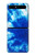 S1869 Tie Dye Bleu Etui Coque Housse pour Samsung Galaxy Z Flip 5G