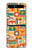 S1873 Motif de l'Ouest Etui Coque Housse pour Samsung Galaxy Z Flip 5G