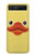 S1922 canard Visage Etui Coque Housse pour Samsung Galaxy Z Flip 5G