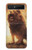 S1957 Lion Etui Coque Housse pour Samsung Galaxy Z Flip 5G