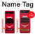 S2103 vampire bouche Etui Coque Housse pour Samsung Galaxy Z Flip 5G