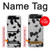 S2170 Vache fourrure Texture Imprimé graphique Etui Coque Housse pour Samsung Galaxy Z Flip 5G