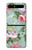 S2178 Peinture Fleur Art Floral Etui Coque Housse pour Samsung Galaxy Z Flip 5G