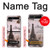 S2211 Carte postale de Paris Tour Eiffel Etui Coque Housse pour Samsung Galaxy Z Flip 5G