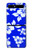 S2244 Motif Hawai Hibiscus Bleu Etui Coque Housse pour Samsung Galaxy Z Flip 5G