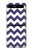 S2345 Marine Bleu Shavron Zig zag Etui Coque Housse pour Samsung Galaxy Z Flip 5G