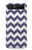 S2345 Marine Bleu Shavron Zig zag Etui Coque Housse pour Samsung Galaxy Z Flip 5G