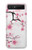 S2359 Fleur de prunier Etui Coque Housse pour Samsung Galaxy Z Flip 5G