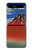 S2390 Katsushika Hokusai Fuji Rouge Etui Coque Housse pour Samsung Galaxy Z Flip 5G
