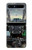 S2435 Avion de chasse Cockpit d'avion Etui Coque Housse pour Samsung Galaxy Z Flip 5G