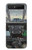 S2435 Avion de chasse Cockpit d'avion Etui Coque Housse pour Samsung Galaxy Z Flip 5G