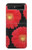 S2478 fleur rouge Daisy Etui Coque Housse pour Samsung Galaxy Z Flip 5G