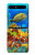 S2568 Mer Poissons marins Coraux Sous-marine Océan Etui Coque Housse pour Samsung Galaxy Z Flip 5G