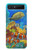 S2568 Mer Poissons marins Coraux Sous-marine Océan Etui Coque Housse pour Samsung Galaxy Z Flip 5G