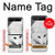 S2569 Blanc arctique Renard Etui Coque Housse pour Samsung Galaxy Z Flip 5G