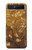 S2663 Fleur jaune Amandier Van Gogh Etui Coque Housse pour Samsung Galaxy Z Flip 5G