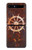 S2766 Roue de bateau Rusty Texture Etui Coque Housse pour Samsung Galaxy Z Flip 5G