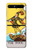 S2810 Carte Tarot Le Fou Etui Coque Housse pour Samsung Galaxy Z Flip 5G