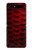 S2879 Rouge Arowana écailles de poisson Etui Coque Housse pour Samsung Galaxy Z Flip 5G
