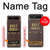 S2889 Holy Bible King James Version Couverture Etui Coque Housse pour Samsung Galaxy Z Flip 5G