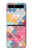 S2947 Bonbons Minimal Couleurs pastel Etui Coque Housse pour Samsung Galaxy Z Flip 5G