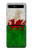 S2976 Pays de Galles Football Football Drapeau Etui Coque Housse pour Samsung Galaxy Z Flip 5G