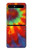 S2985 Coloré Tie Dye Texture Etui Coque Housse pour Samsung Galaxy Z Flip 5G