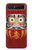 S3023 Japon Bonne chance Daruma Poupée Etui Coque Housse pour Samsung Galaxy Z Flip 5G