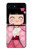 S3042 Japon fille Hina Sakura Kimono Poupée Etui Coque Housse pour Samsung Galaxy Z Flip 5G
