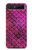 S3051 Rose Sirène écailles de poisson Etui Coque Housse pour Samsung Galaxy Z Flip 5G