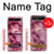 S3052 Rose Marbre Imprimé graphique Etui Coque Housse pour Samsung Galaxy Z Flip 5G