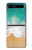 S3150 Mer Plage Etui Coque Housse pour Samsung Galaxy Z Flip 5G