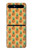 S3258 Motif ananas Etui Coque Housse pour Samsung Galaxy Z Flip 5G