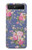 S3265 Motif Fleur millésimé Etui Coque Housse pour Samsung Galaxy Z Flip 5G