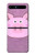 S3269 Porc Dessin animé Etui Coque Housse pour Samsung Galaxy Z Flip 5G