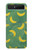 S3286 Motif banane Etui Coque Housse pour Samsung Galaxy Z Flip 5G