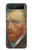 S3335 Vincent Van Gogh Autoportrait Etui Coque Housse pour Samsung Galaxy Z Flip 5G