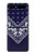 S3357 Marine Bleu Bandana Motif Etui Coque Housse pour Samsung Galaxy Z Flip 5G