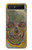 S3359 Vincent Van Gogh Crâne Etui Coque Housse pour Samsung Galaxy Z Flip 5G