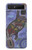 S3387 Platypus Art aborigène d'Australie Etui Coque Housse pour Samsung Galaxy Z Flip 5G