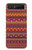 S3404 Aztèques Motif Etui Coque Housse pour Samsung Galaxy Z Flip 5G